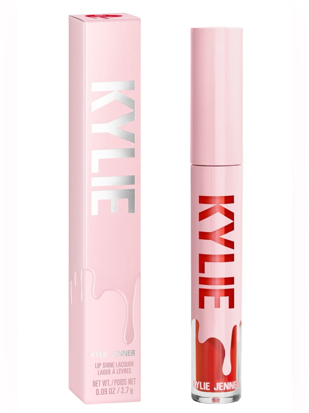 $21 MSRP Kylie Cosmetics Lip Shine Lacquer In “Don’t @ Me” (Vibrant Red) NIB